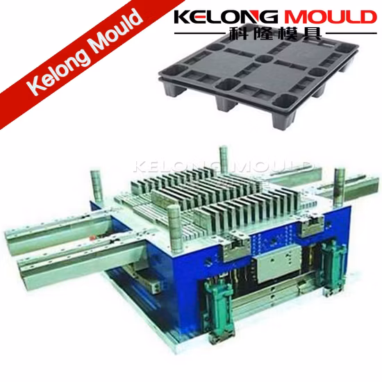 Customized Plastic Industrial Pallet Box Crate Dustbin Injection Mould