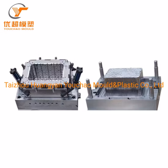 Factory Direct Sale High Quality Plastic Injection Crate Mould
