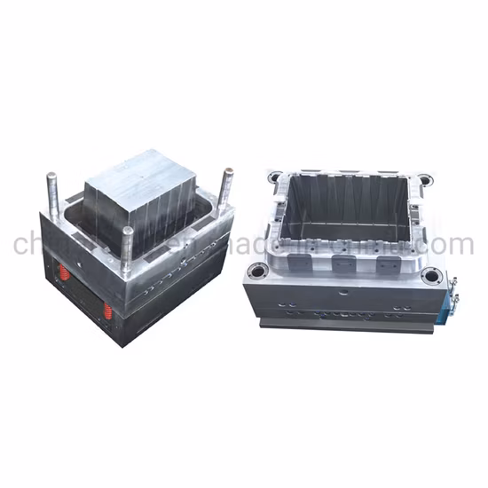 Customized Injection Tooling Mould for Stockable Plastic Crate Turnover Container Box